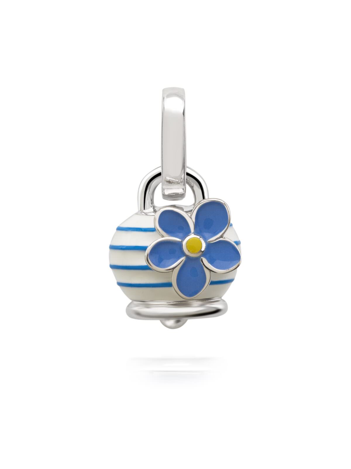 Ciondolo Campanella micro "non ti scordar di me"