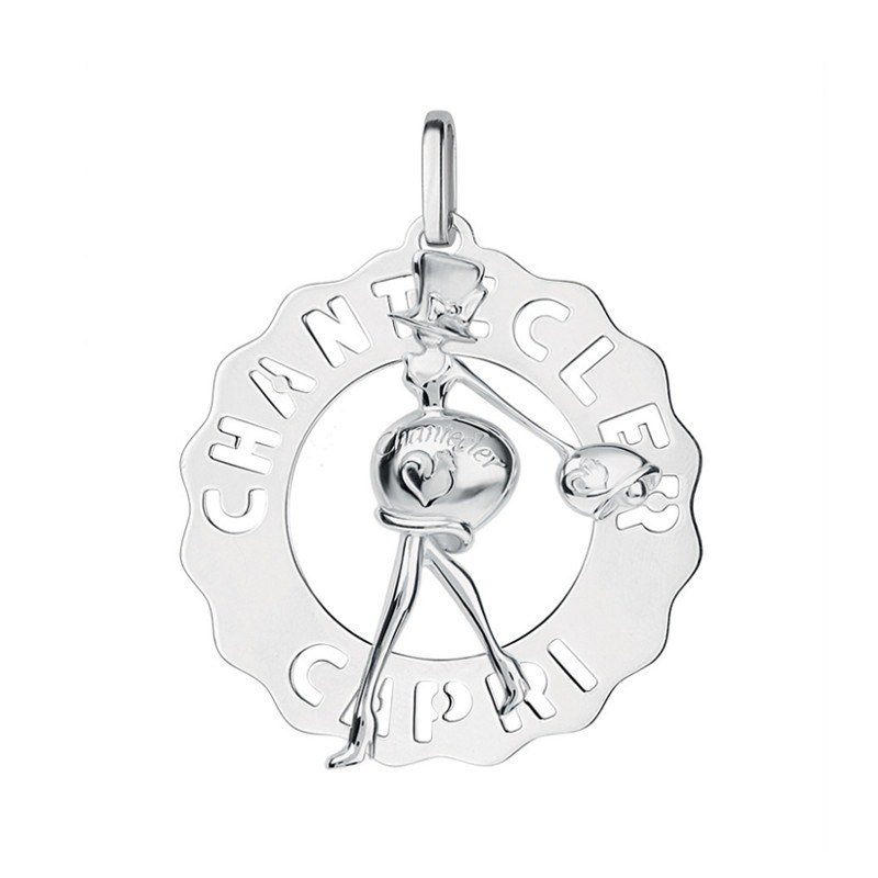 Ciondolo grande Madame Clochette in argento